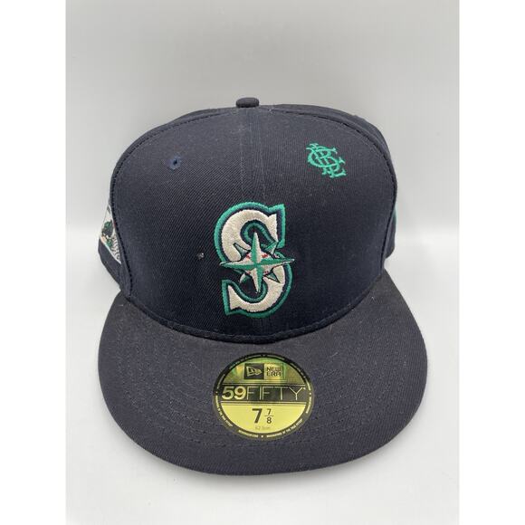 New Era Seattle Mariners Fitted Cap 7 7/8 - NEW - Picture 1 of 7